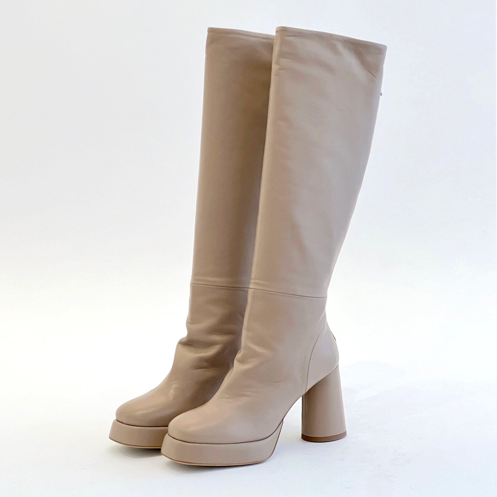 Platform Knee High Boots Shoes Halmanera