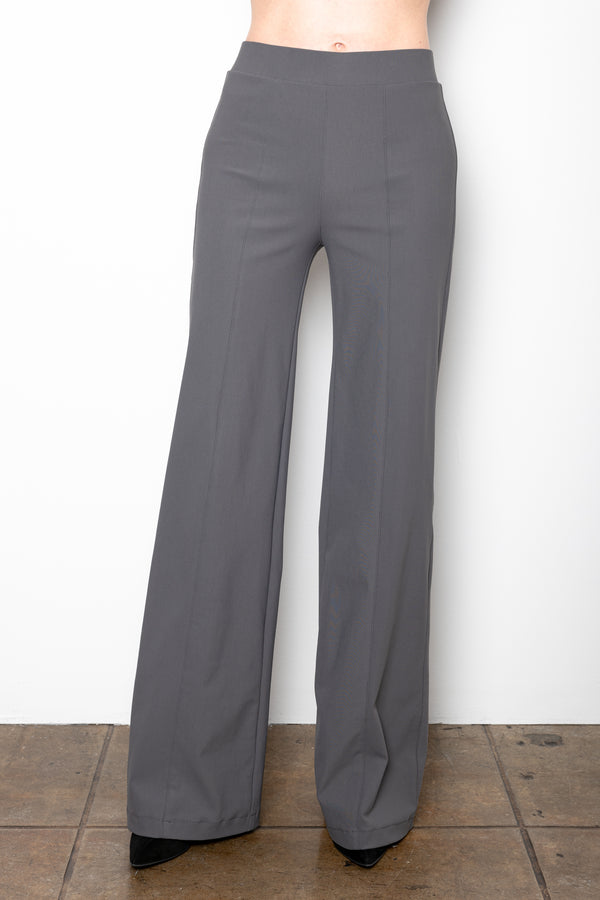 Tech Stretch Pull Up Wide Pant - RUBIE H3 Pant STYLEM Pewter P 