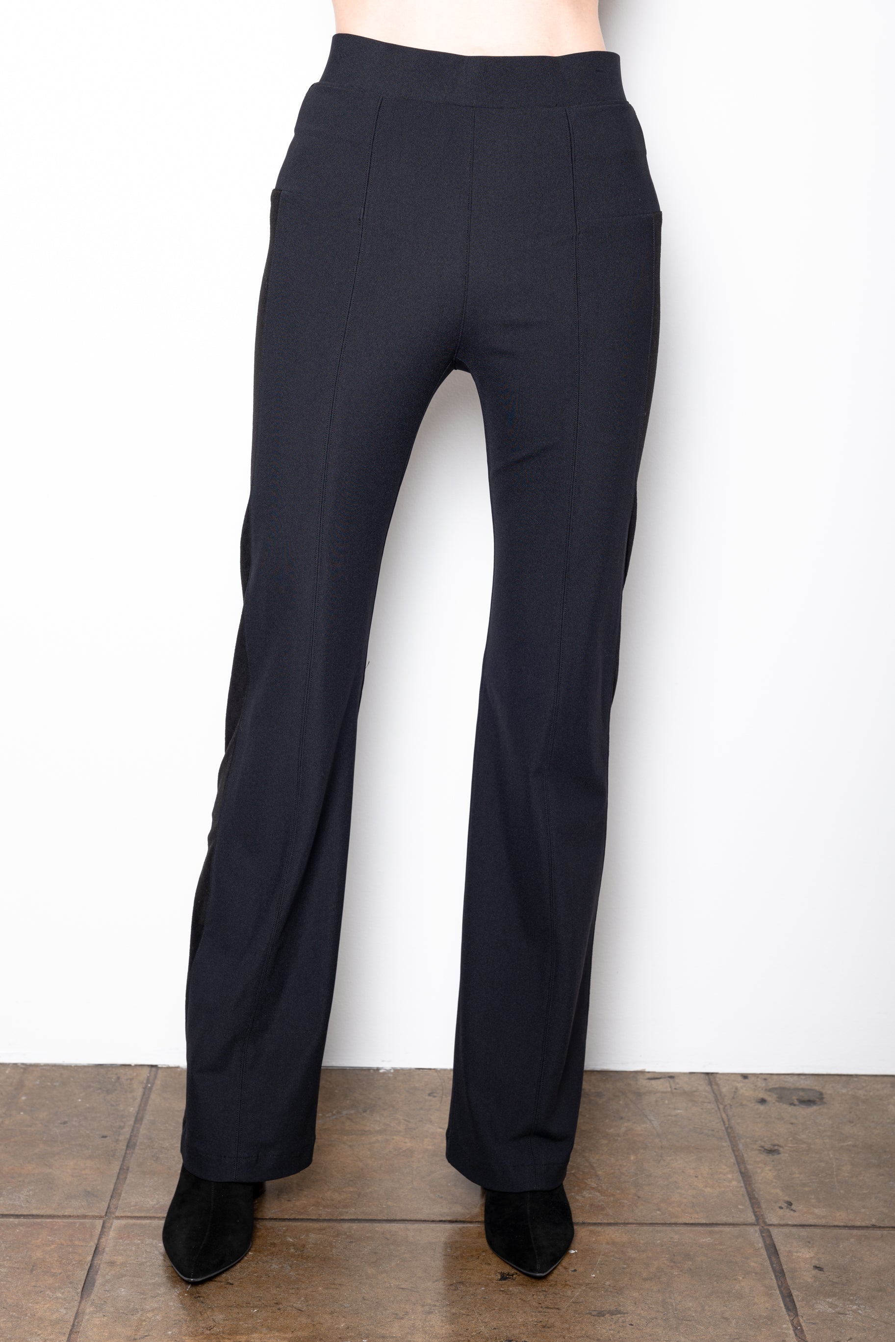 Masikini  Denim & Co. Active Tall Duo Stretch Pant with Side Pocket,Black,  Tall Large