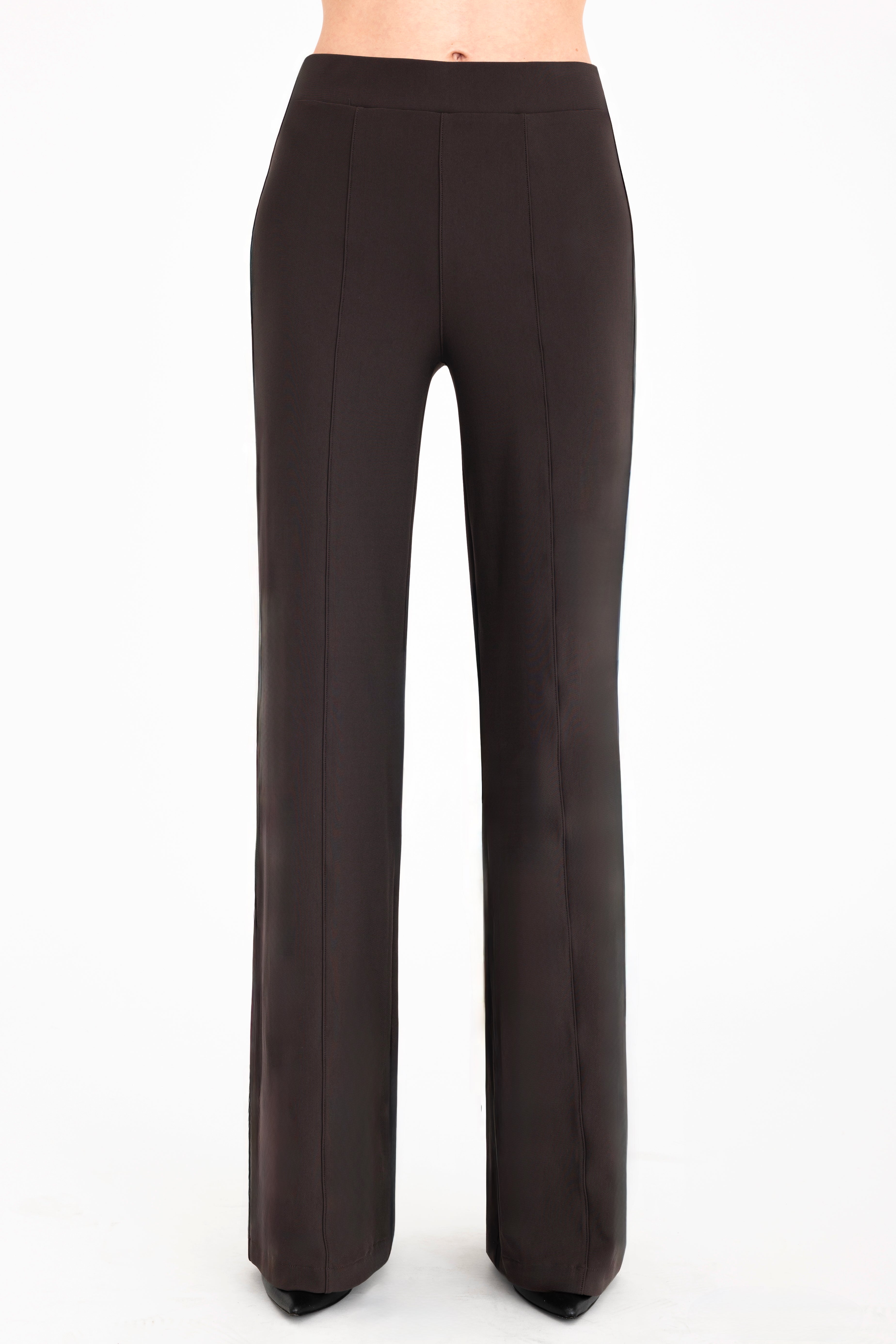 Tech Stretch Wide Leg Pant - RUBIE FALL25 Pant STYLEM Cocoa P