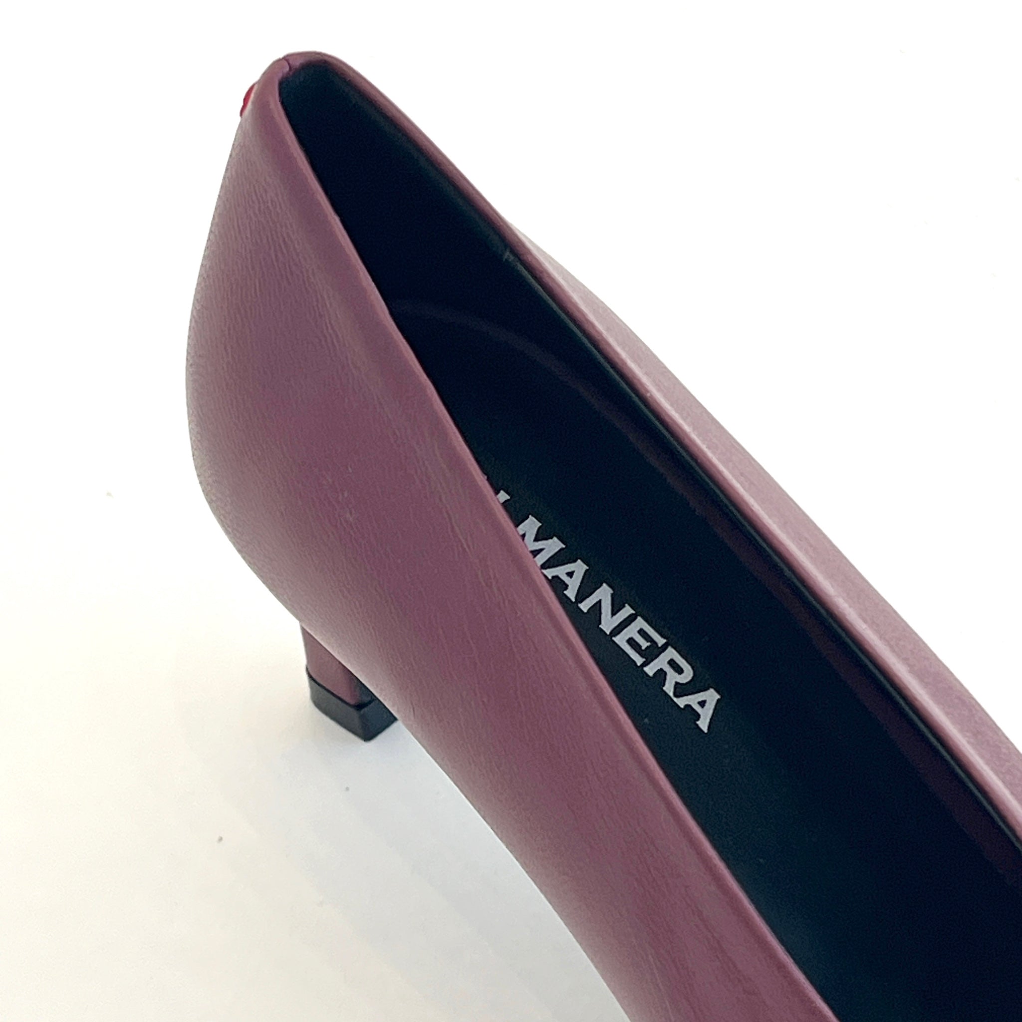 Pointy Toe Kitten Heel Pumps Shoes Halmanera