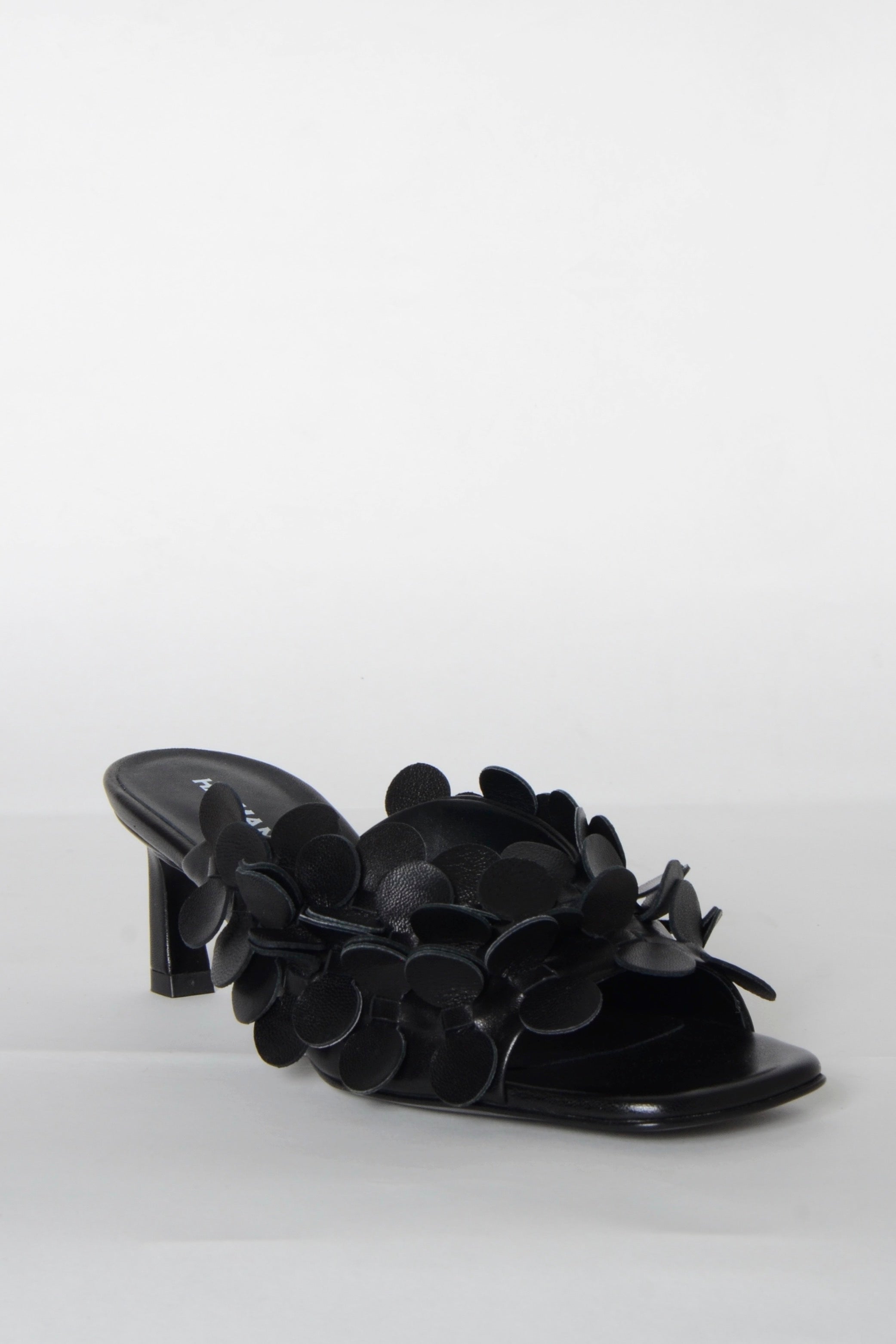 Bubble Mid Heel Mule
