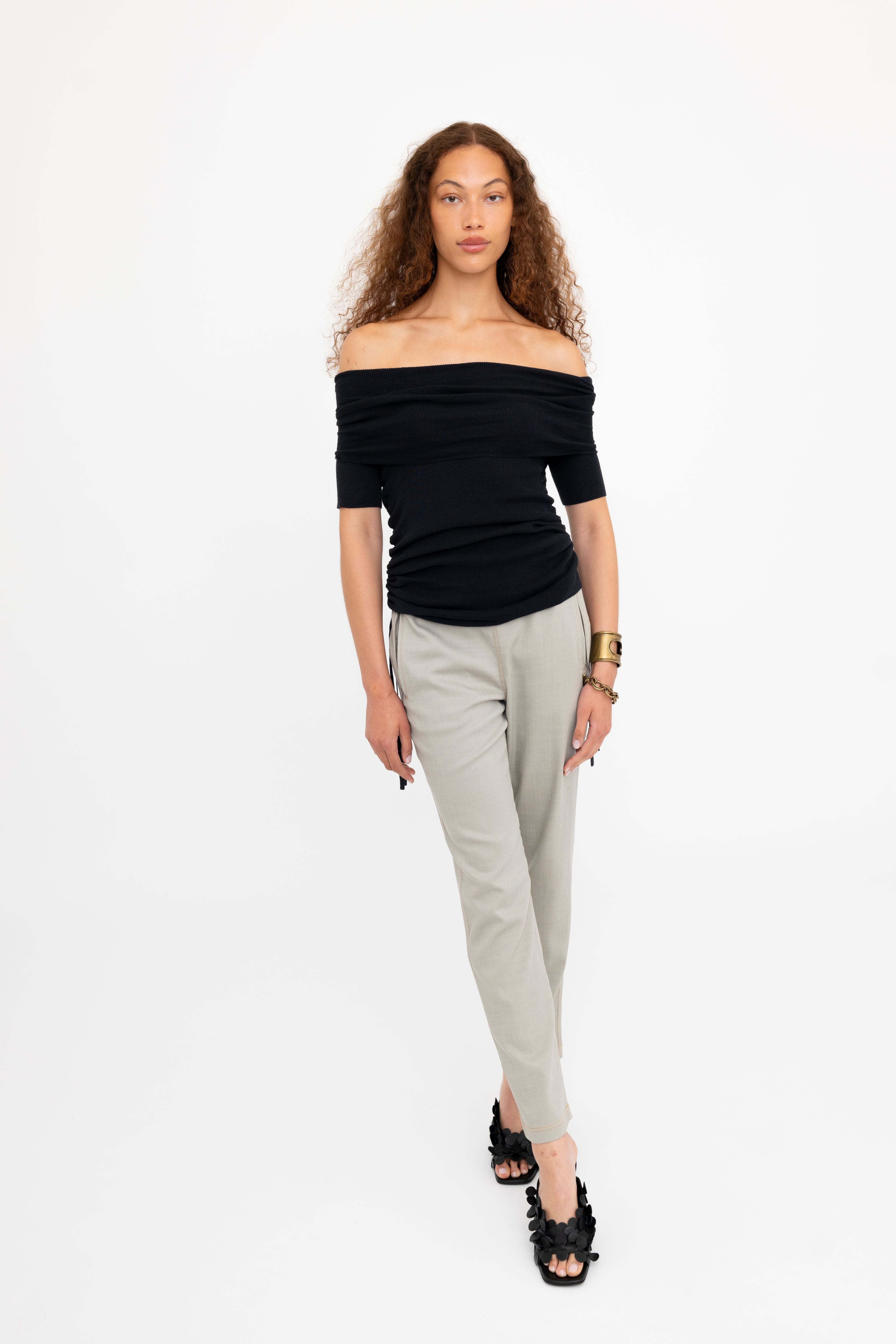 Eco Slub Denim Relaxed Straight Leg Pant - BRYCE Pant GENERAL ORIENT