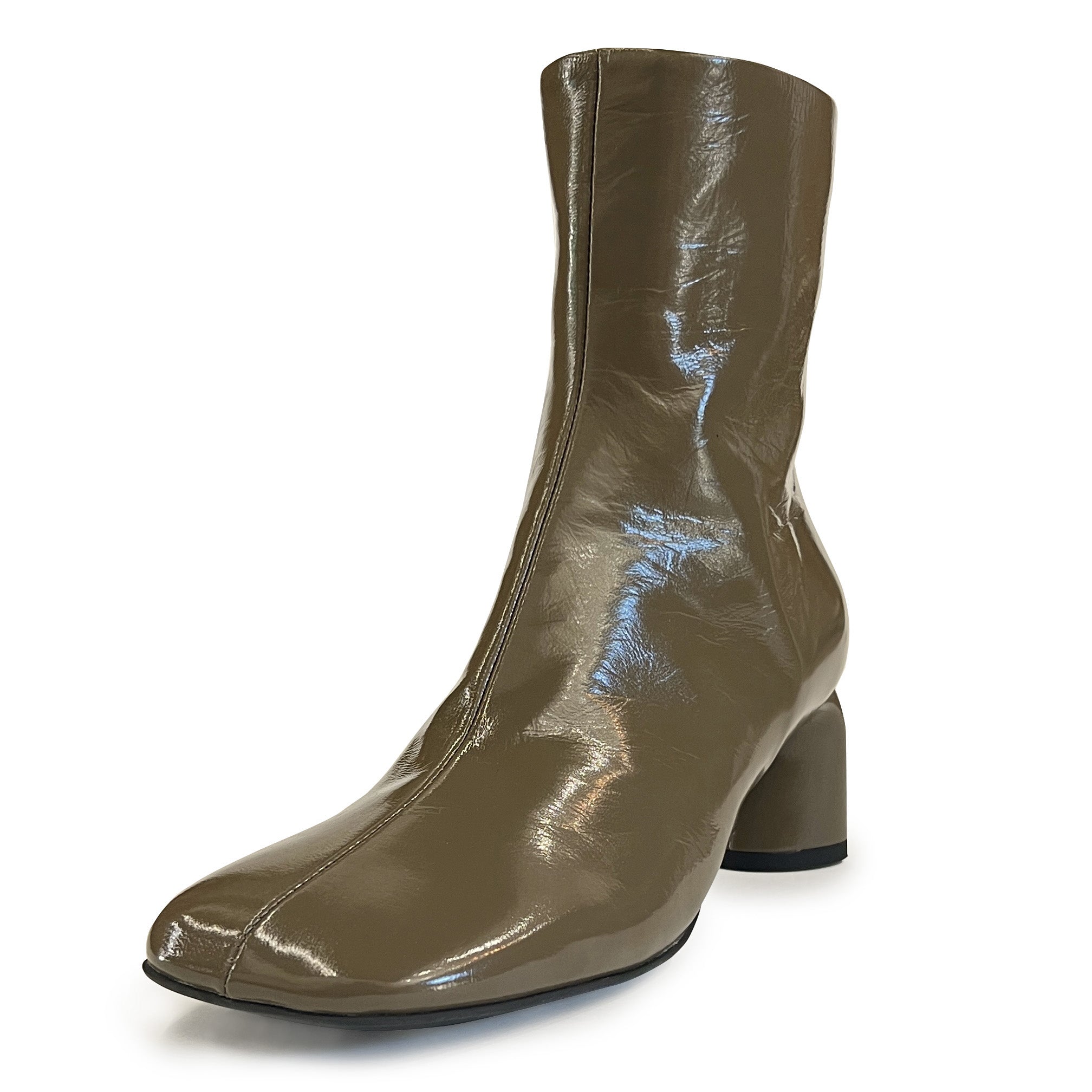 Ankle Mid Heel Boots - DARA16 Shoes Halmanera