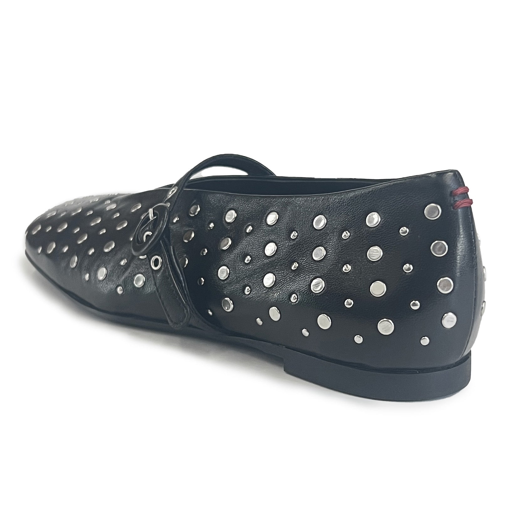 Studded Mary Jane Flats - XENA09 Shoes Halmanera