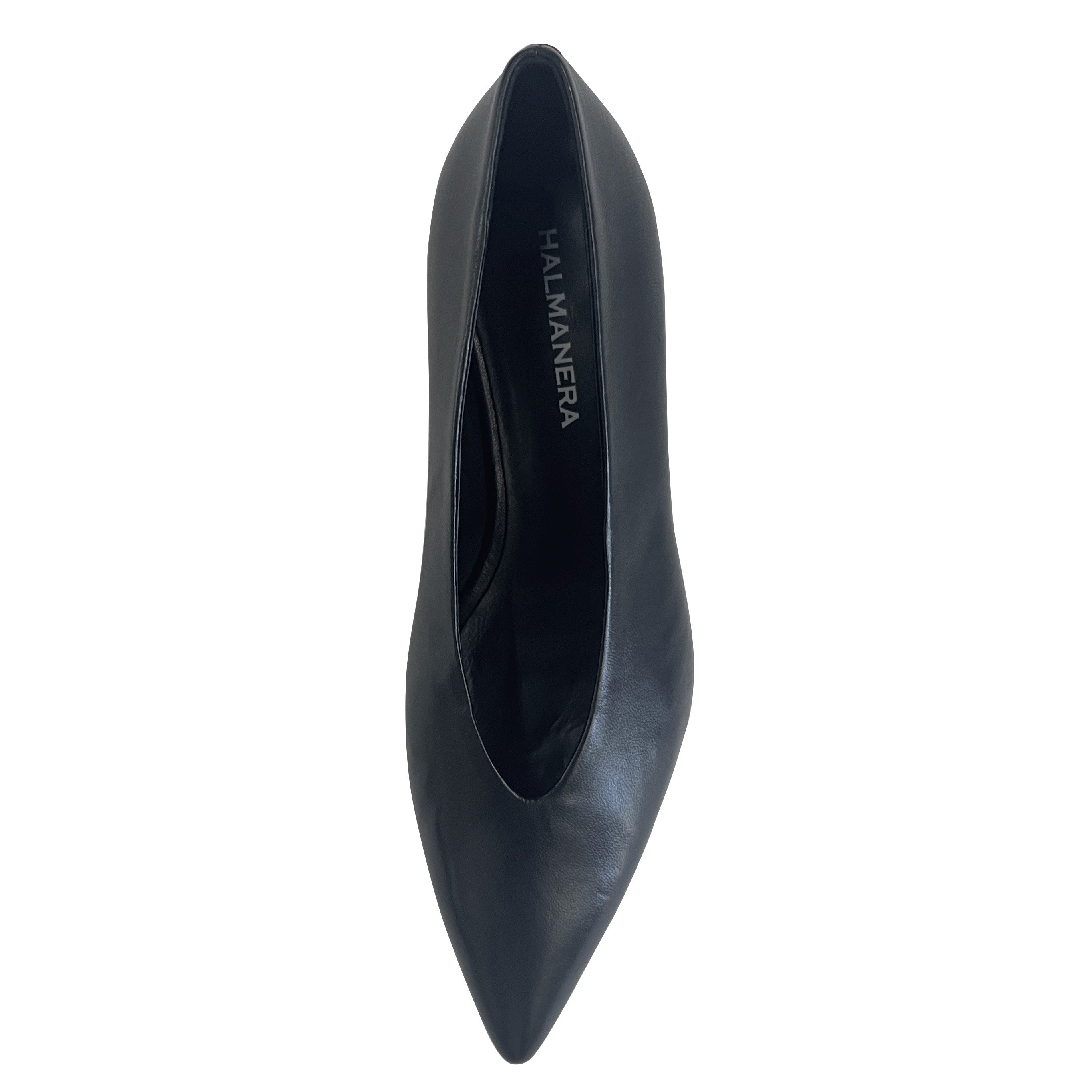 Pointy Toe Kitten Heel Pumps - FOSCA01 Shoes Halmanera
