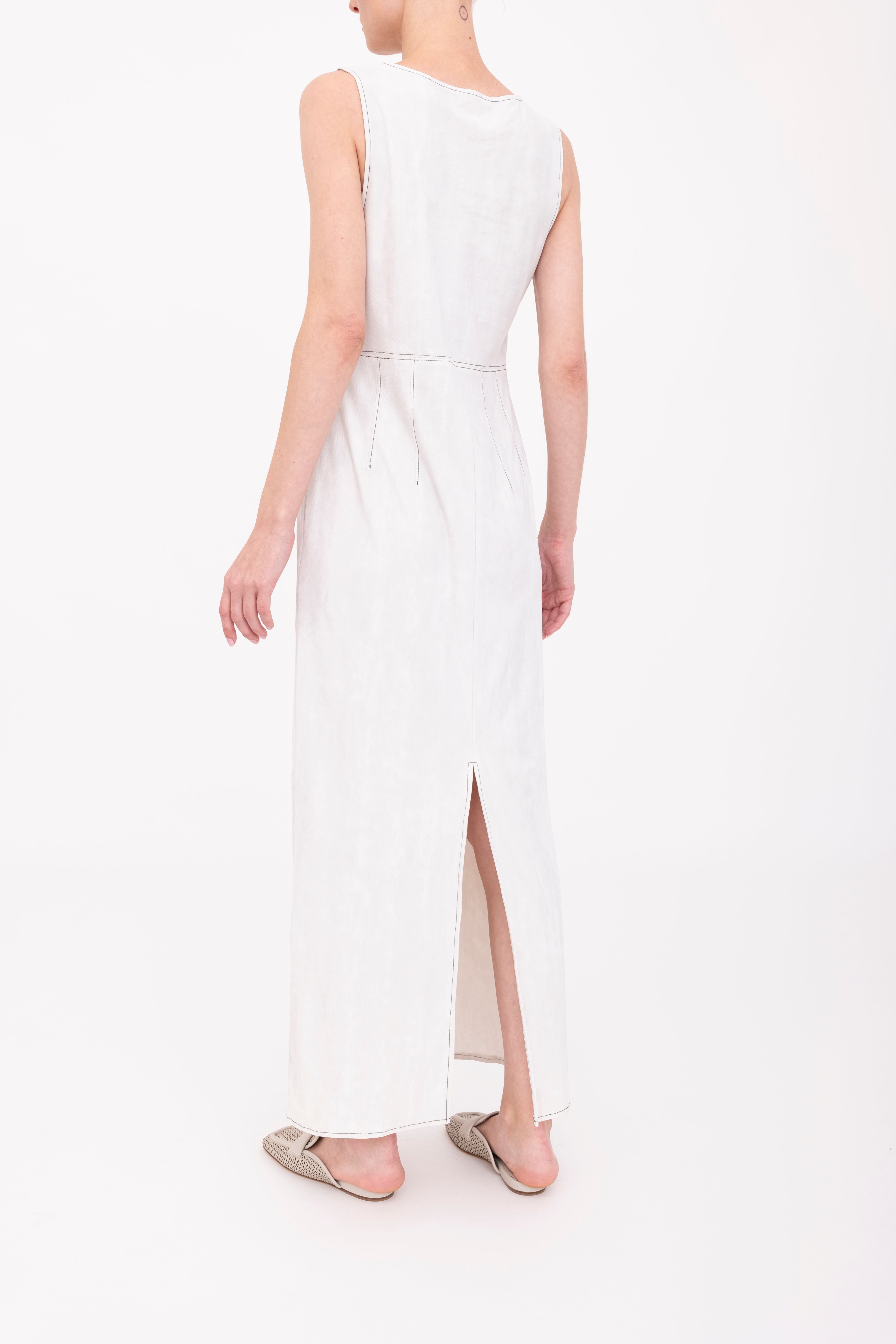 Soft Tech Scuba Tank Long Dress - BERGENIA Dress GENERAL ORIENT