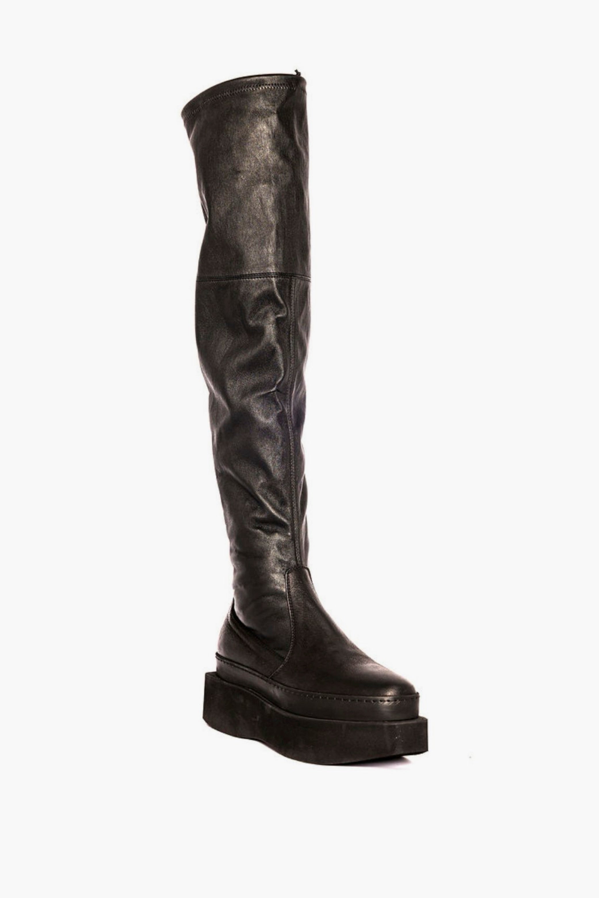 Over The Knee Platform Boots by LOFINA