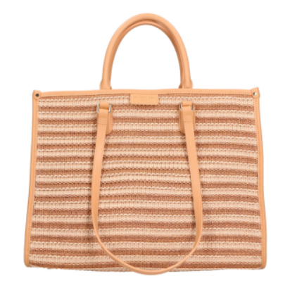 Straw Tote Bag Bag My Best Bag Beige OS