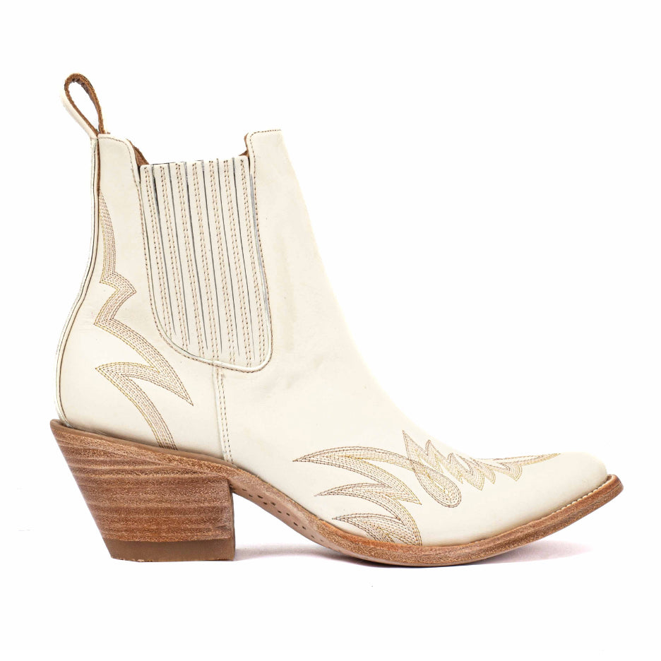 Cowboy Pointed Toe Ankle Boots - BUCKAROO Shoes Mexicana