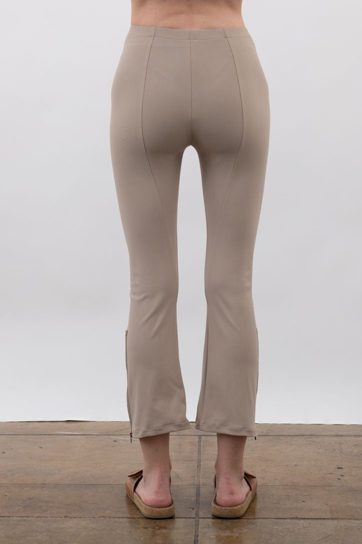 Tech Stretch Cropped Side Zip Pant - MITRA Pant STYLEM