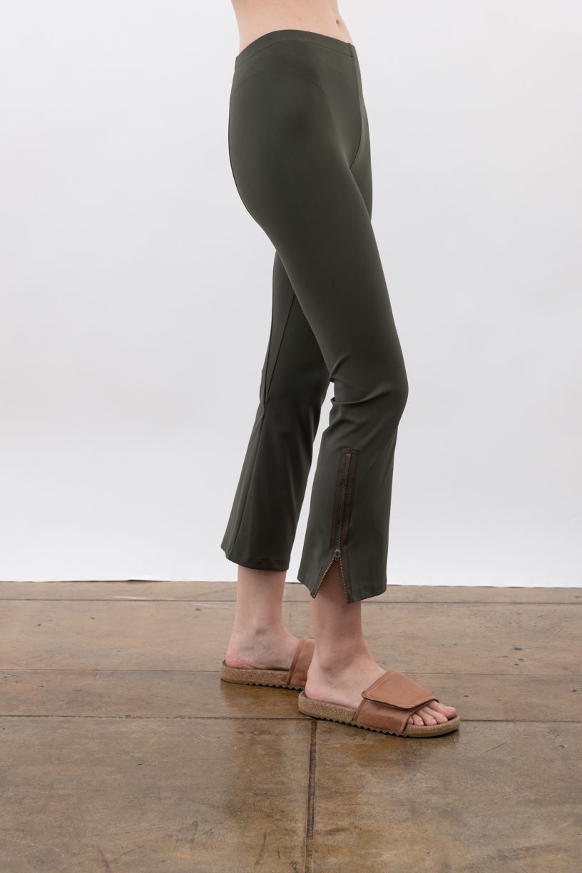 Tech Stretch Cropped Side Zip Pant - MITRA Pant STYLEM