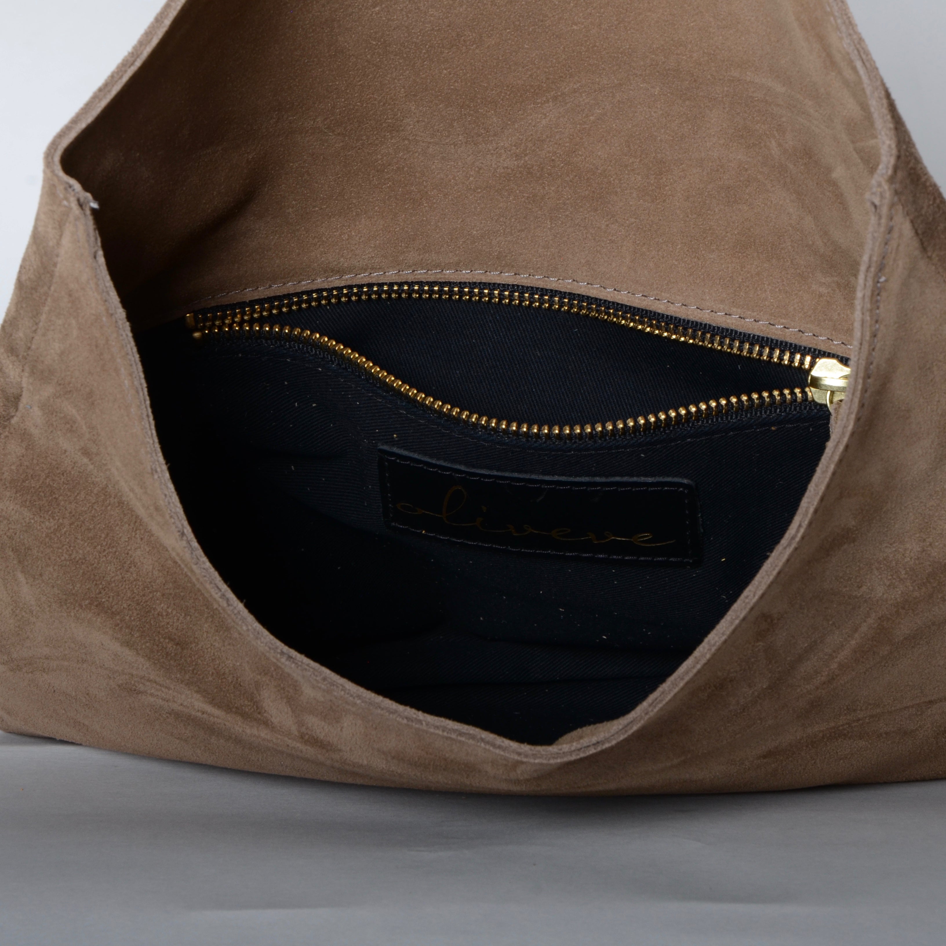 Fold Over Clutch With Magnetic Snap Bag Oliveve