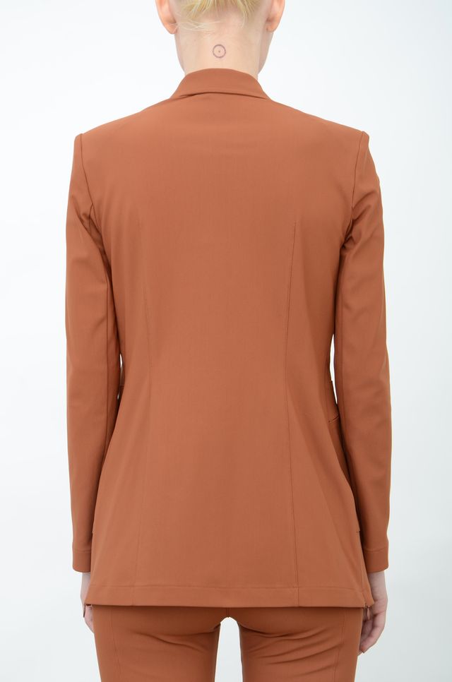 Tech Stretch Shawl Collar Blazer with Utility Pockets - VALBELLA Jacket GENERAL ORIENT