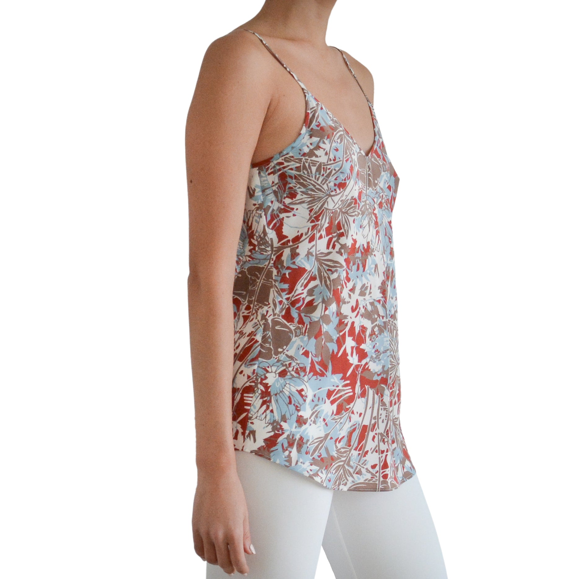 Silk Bias Camisole - HENRIETTA Top General Orient