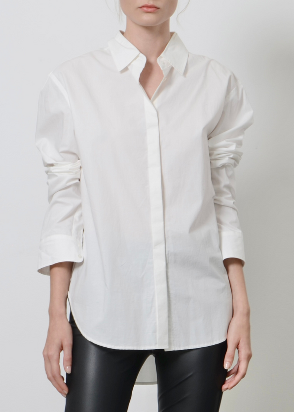 Organic Cotton Shirt - TAVIA Shirt STYLEM White P 