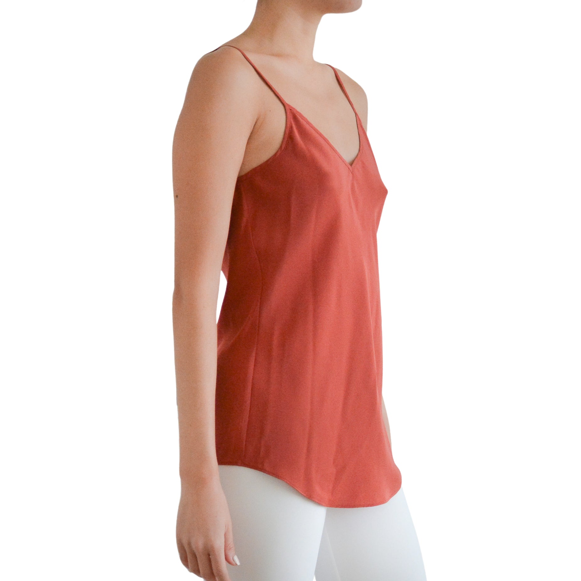 Silk Bias Camisole - HENRIETTA Top General Orient