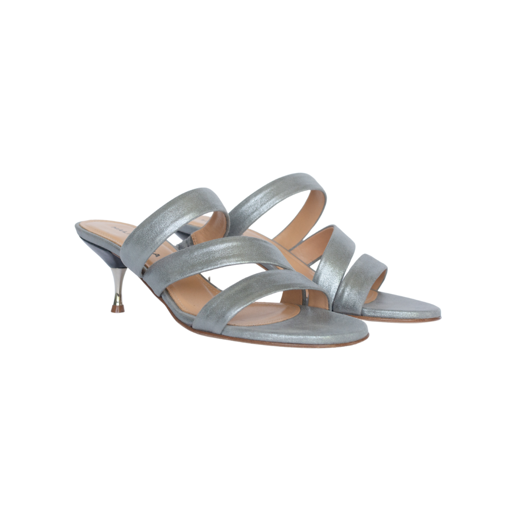 Halmanera Strappy Sandal With Kitten Heel Shoes Halmanera