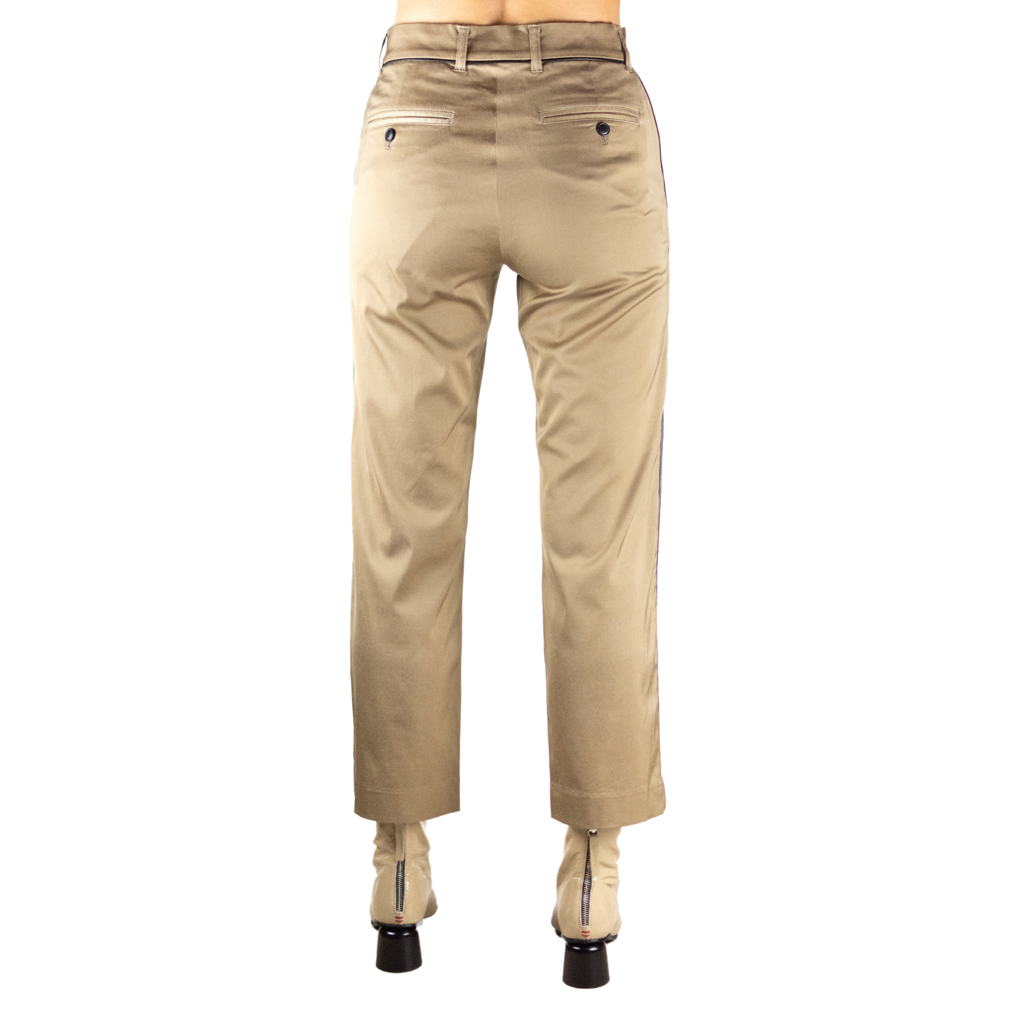 High Power Cupro Cropped Trouser -TARIKA Pant STYLEM