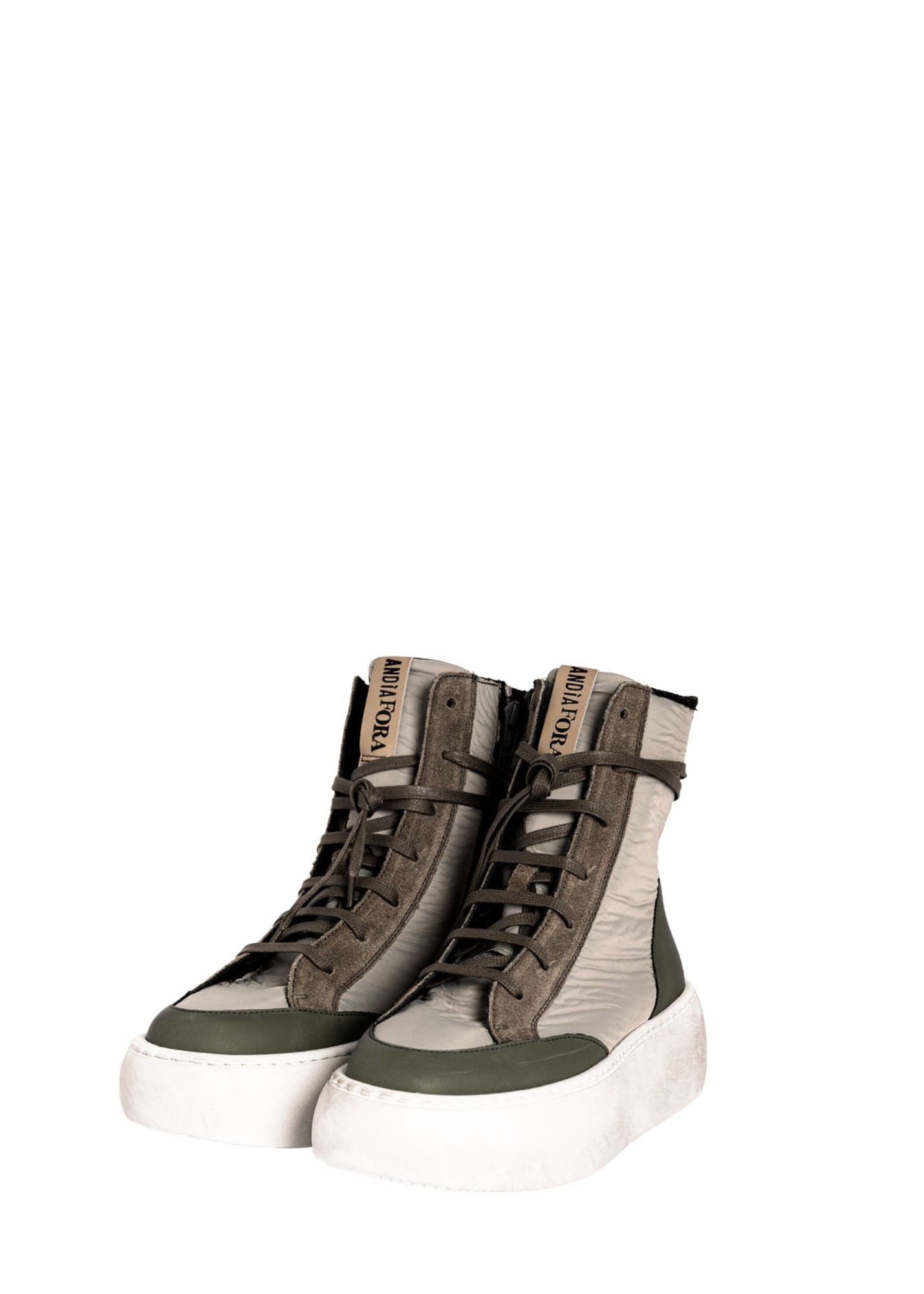 Super High Top Sneaker by ANDIA FORA C6ix Shoes