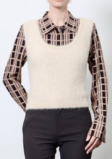 Alpaca Tank Top - TESSA Sweater STYLEM Mushroom P 
