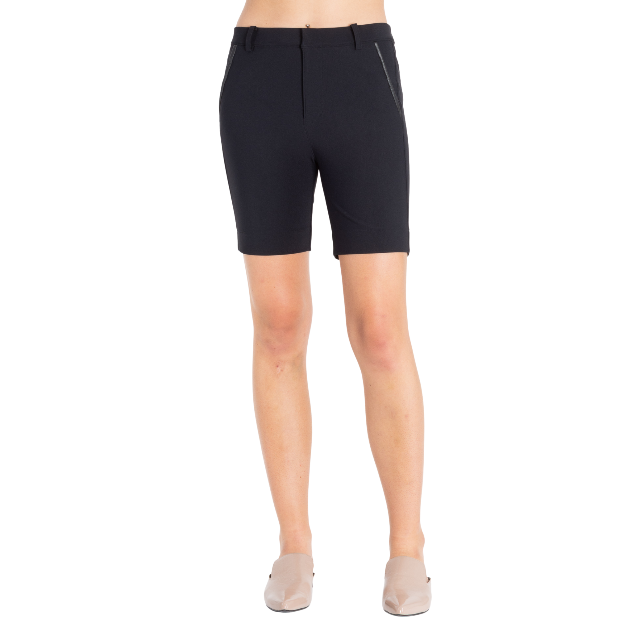 Tech Stretch Chino Short Pant - TYLER Pant STYLEM Black P