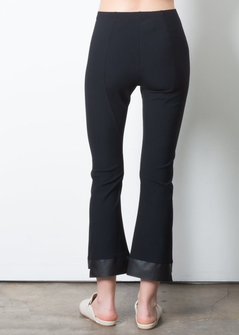 Tech Stretch Step Hem Cropped Flare Legging - OLGA CORE Pant STYLEM
