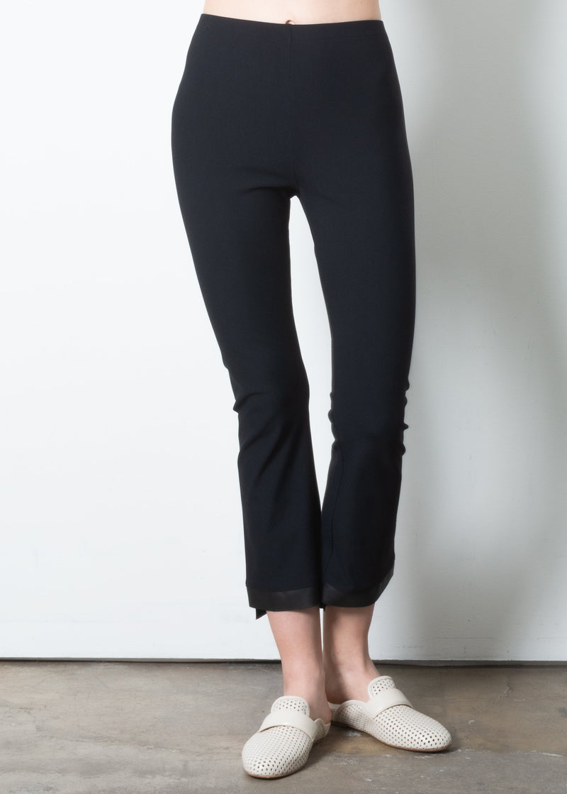 Tech Stretch Step Hem Cropped Flare Legging - OLGA CORE Pant STYLEM