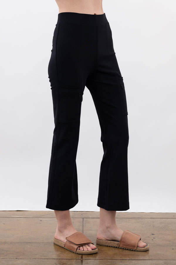 Tech Stretch Flare Legging with Utility Pockets - VISTA CORE Pant STYLEM   