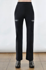 Black pants on white background