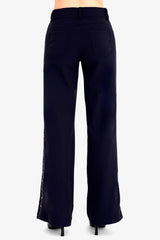 Tech Stretch Wide Leg Jean Pant with Studs - CAMPBELL Pant STYLEM