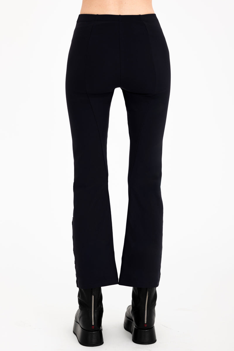 Tech Stretch Cropped Flare Pant with Studs - CICERO Pant STYLEM