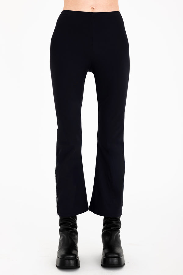 Tech Stretch Cropped Flare Pant with Studs - CICERO Pant STYLEM