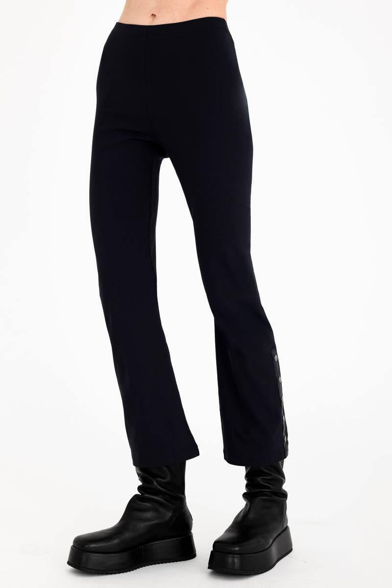 Tech Stretch Cropped Flare Pant with Studs - CICERO Pant STYLEM Night P
