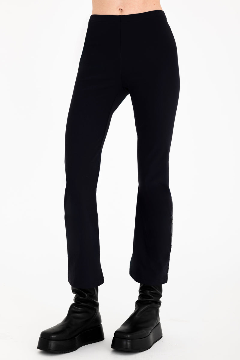 Tech Stretch Cropped Flare Pant with Studs - CICERO Pant STYLEM