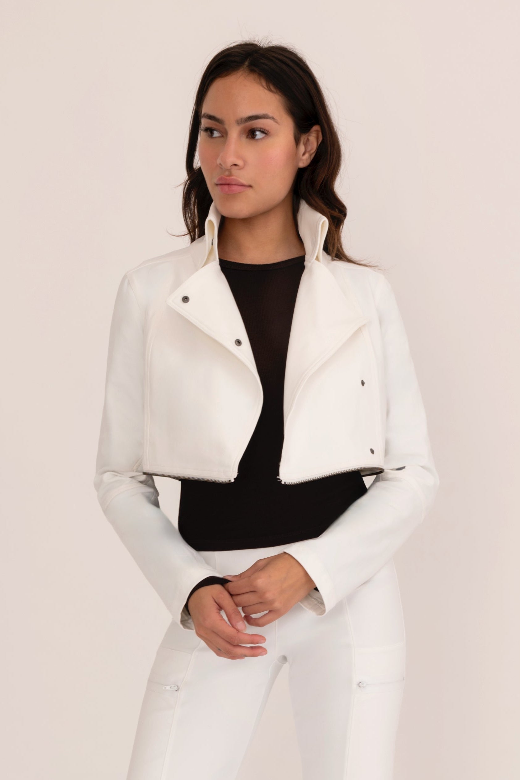 Tech Stretch Zip Off Moto Jacket - WILLMOTT Coat GENERAL ORIENT