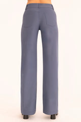 Blue pants on a white background