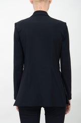 Tech Stretch Shawl Collar Blazer with Utility Pockets - VALBELLA CORE Jacket General Orient   