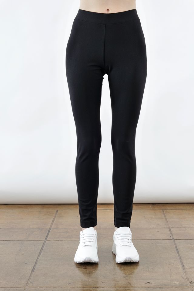 Tech Stretch Slim Legging with Aqua-guard Zip Trim - YUTA CORE Pant STYLEM Black P 