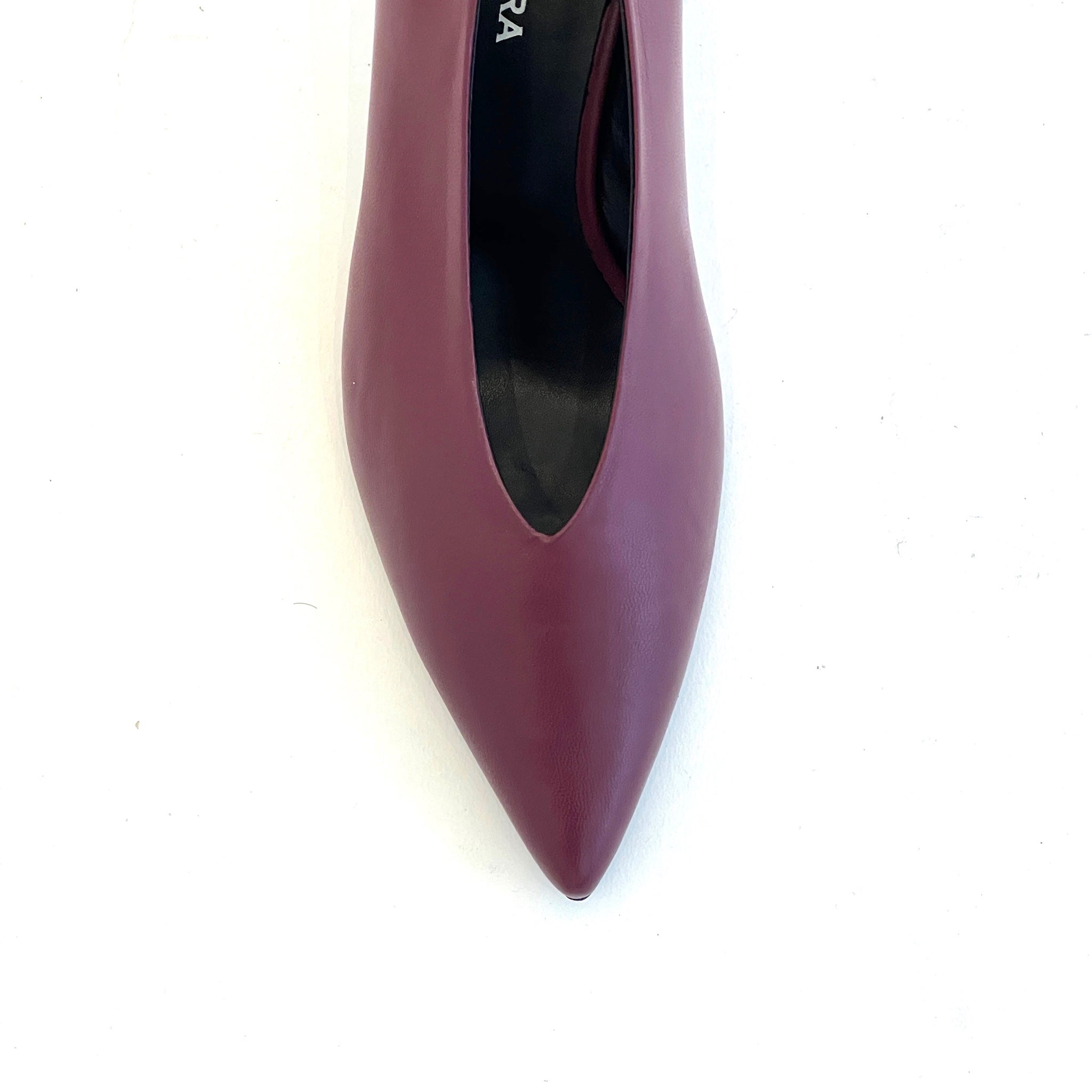 Pointy Toe Kitten Heel Pumps Shoes Halmanera   