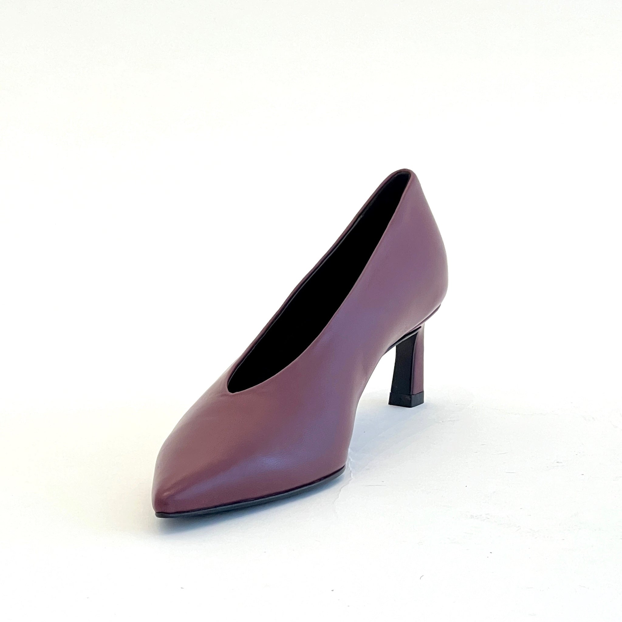 Pointy Toe Kitten Heel Pumps Shoes Halmanera   