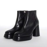 Platform Ankle Boots Shoes Halmanera   