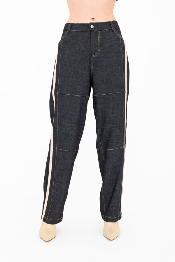 Eco Slub Denim Barrel Pant - BERKELEY Pant GENERAL ORIENT