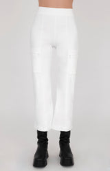 Tech Stretch Cropped Flare Legging with Utility Pockets - VISTA CORE Pant STYLEM