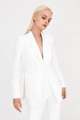 Tech Stretch Shawl Collar Blazer with Utility Pockets - VALBELLA CORE Jacket General Orient