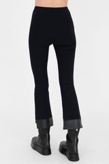 Tech Stretch Step Hem Cropped Flare Legging - OLGA CORE Pant STYLEM