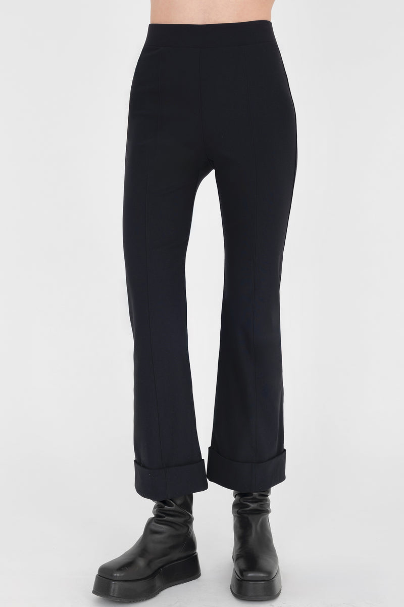 Tech Stretch Cropped Cuffed Legging - VERDELL CORE STYLEM