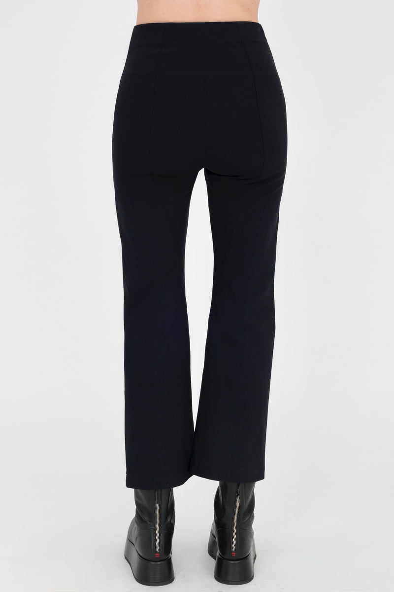 Tech Stretch Cropped Flare Legging with Utility Pockets - VISTA CORE Pant STYLEM