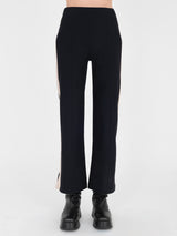 Tech Stretch Cropped Pant with Side Contrast Stripe - BOBBI Pant STYLEM
