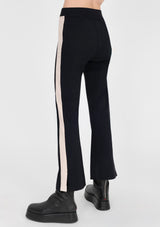 Tech Stretch Cropped Pant with Side Contrast Stripe - BOBBI Pant STYLEM